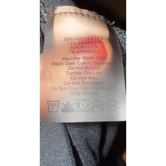 Title Nine Women’s Pants Size M Straight Leg 31 in. Inseam Black Side Zip Pocket - Picture 14 of 14